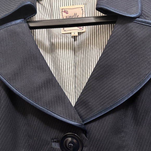 Nanette Lepore Navy Jacket - Picture 10 of 16